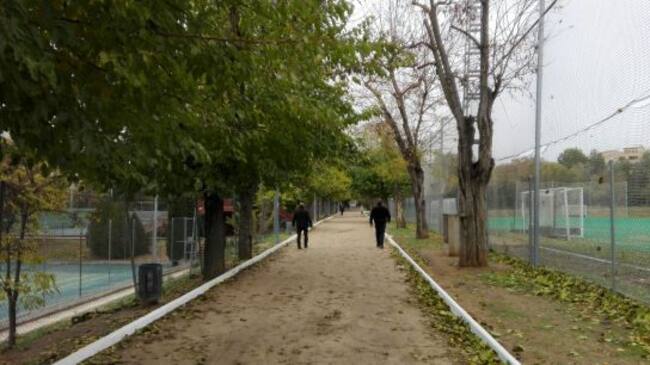 Los agentes hacen una batida por el parque de las Tres Culturas de Toledo