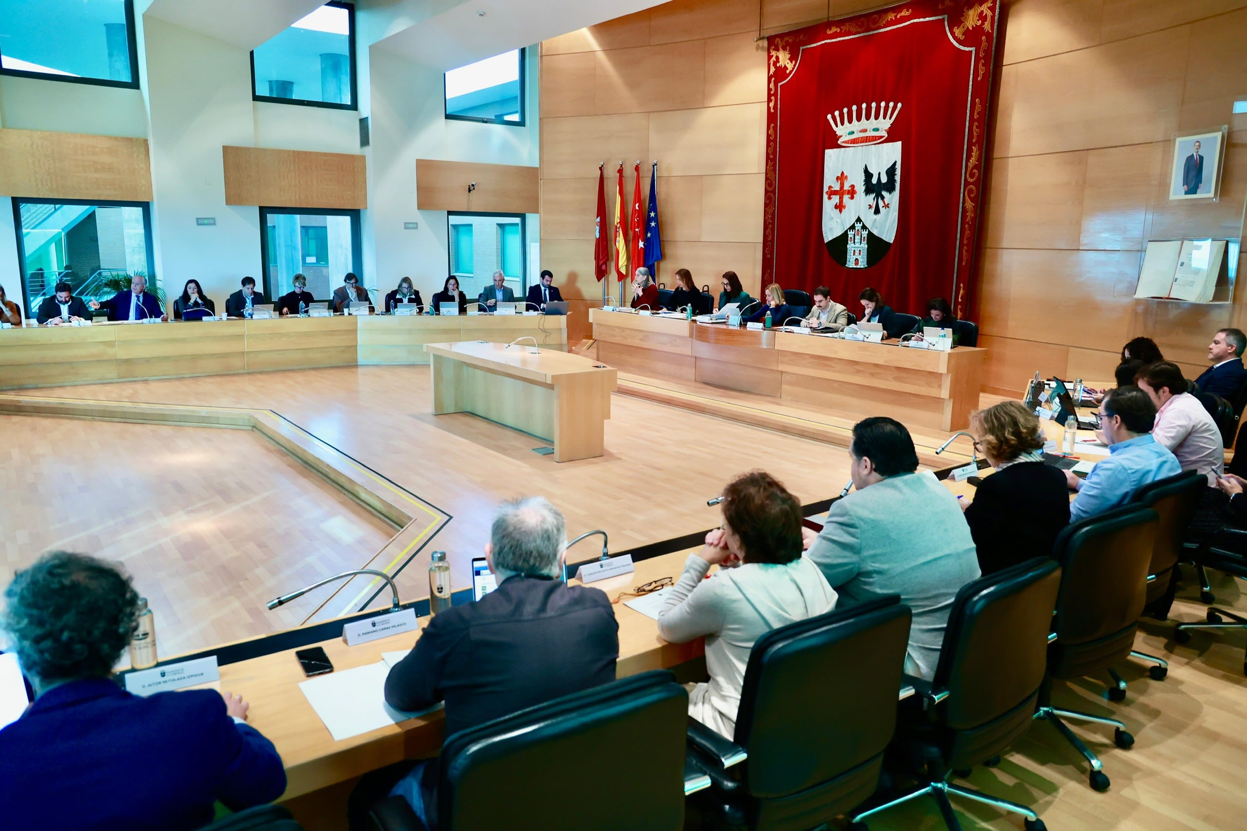 Pleno Municipal del mes de noviembre en el Ayuntamiento de Alcobendas