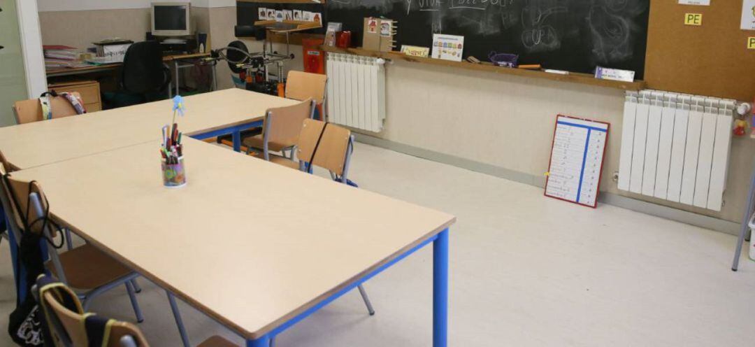 Aulas todavía siguen vacías y a la espera de directrices