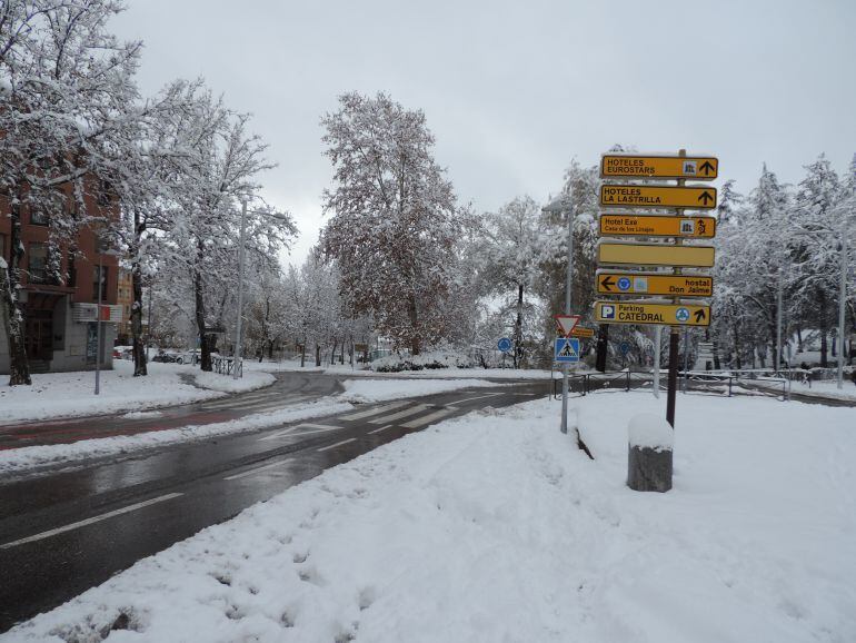 Las placas de hielo pueden complicar la circulación
