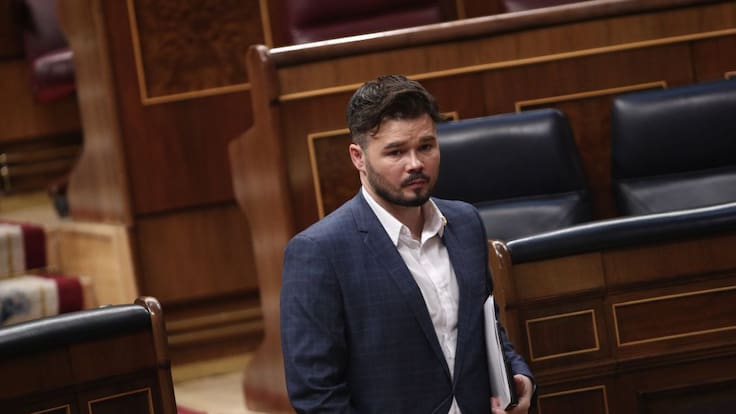 Rufián defiende facilitar alargar el estado de alarma: "La alternativa es la extrema derecha envalentonada"
