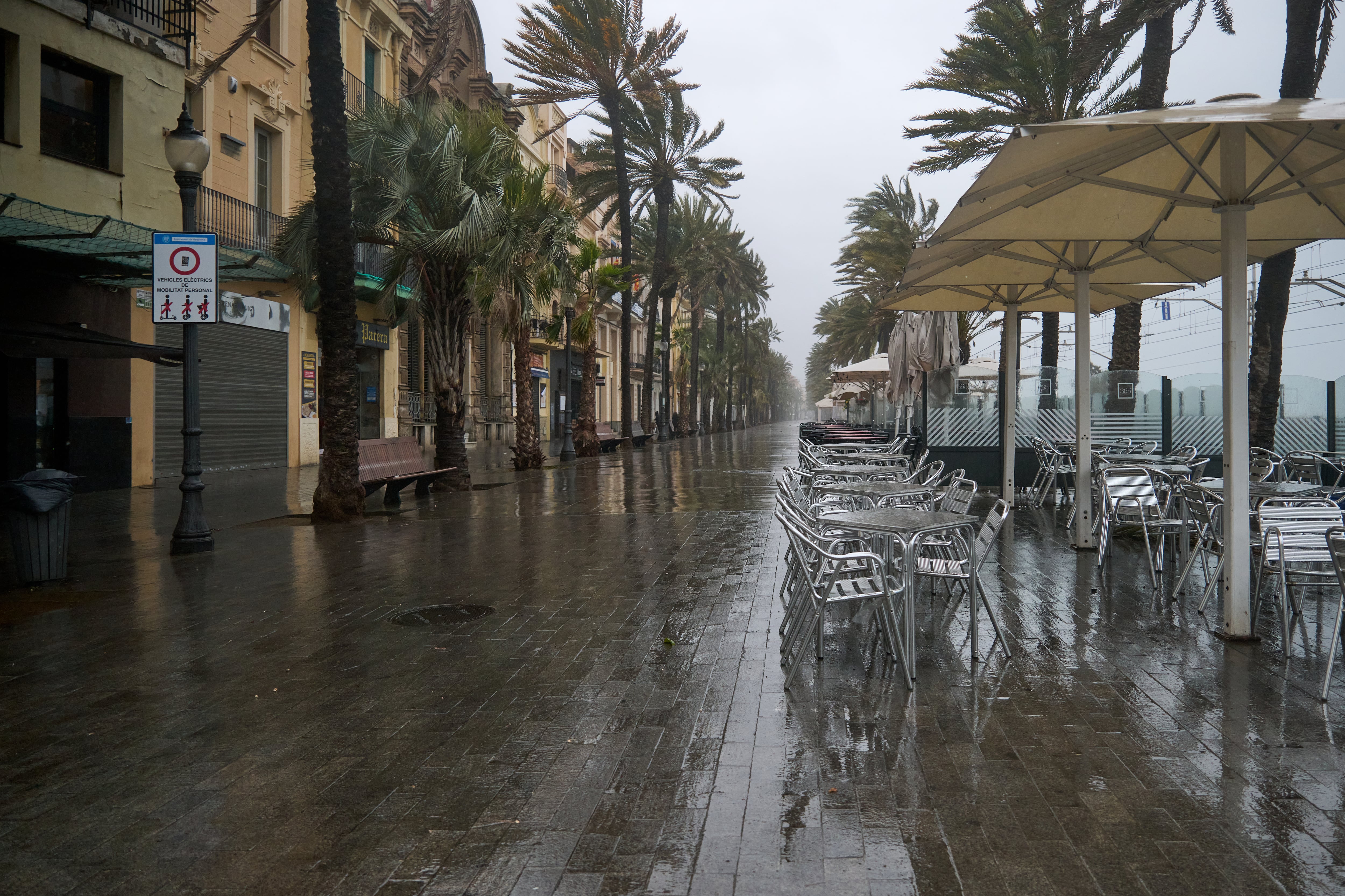 Inundaciones en Cataluña.