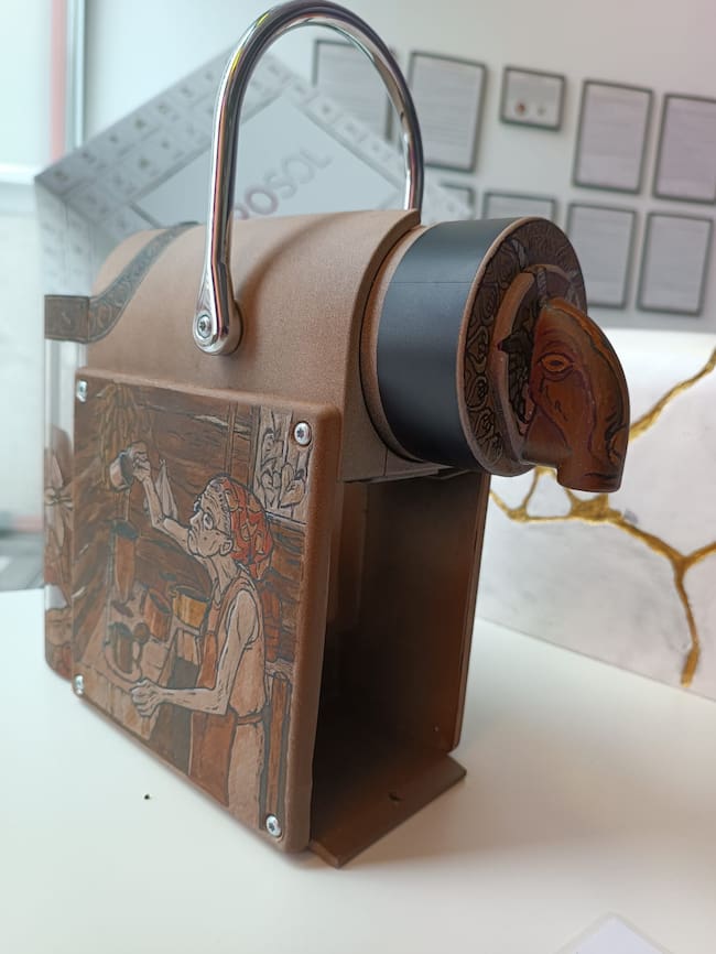 "Tintas del café", obra ganadora de la tercera edición del concurso Proarte