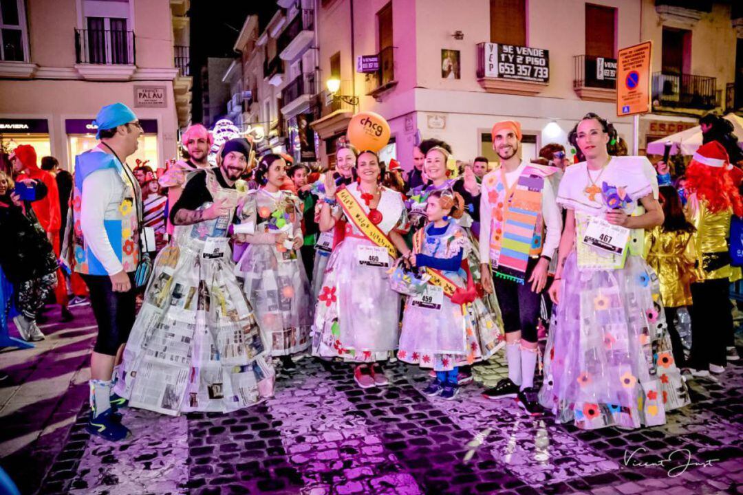 Participantes de la San Silvestre de Gandia del 2019