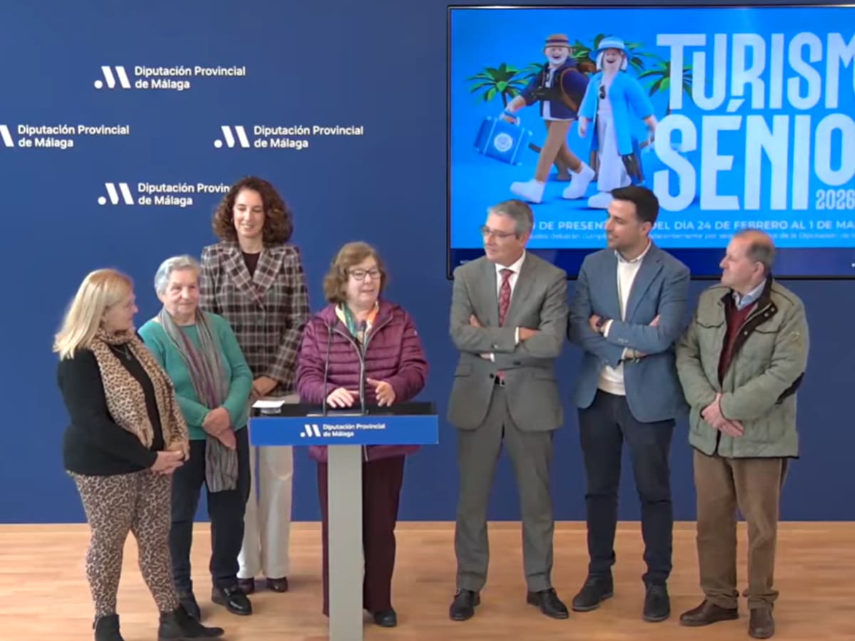 Comienza el programa Turismo Senior en Málaga, que oferta 5.000 plazas para mayores de 65 años