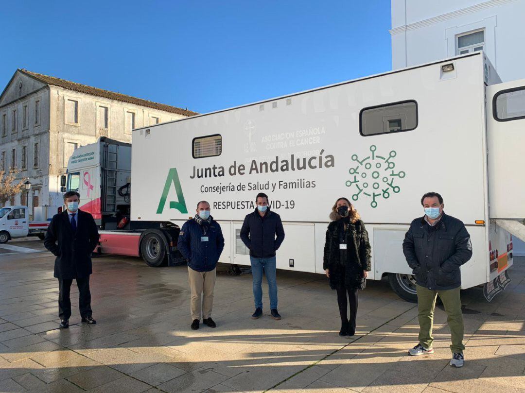 Unidad de cribado en San Roque.