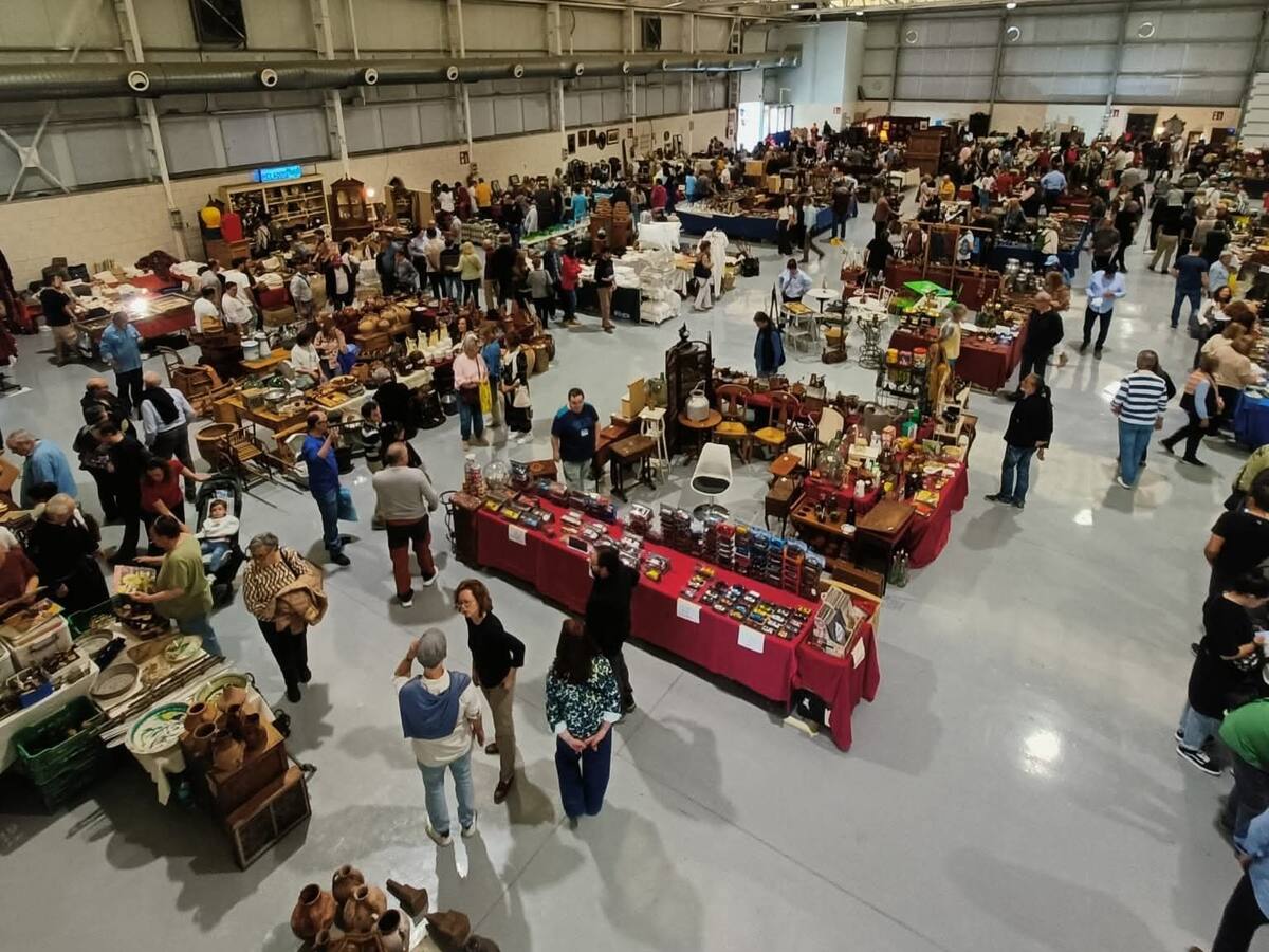La feria El Desván de Barbastro atrae a 9.000 visitantes