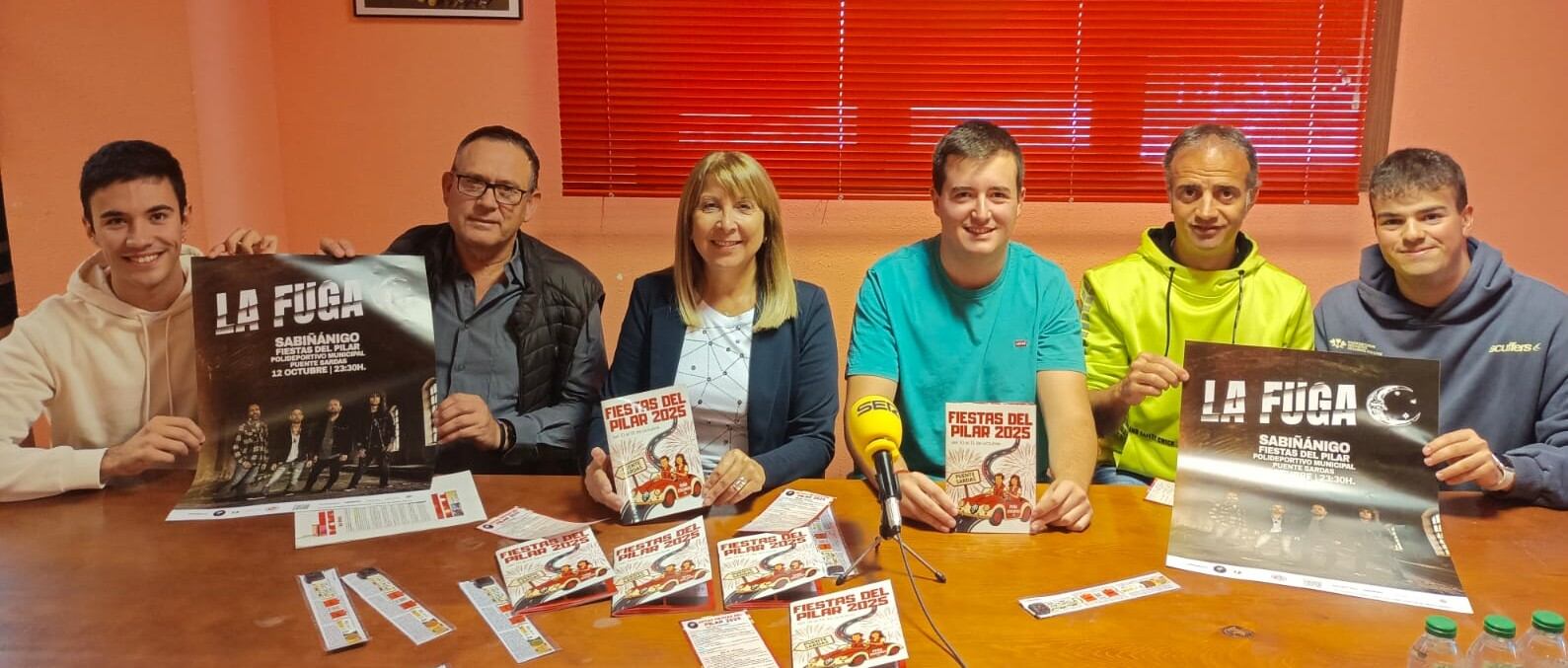 Presentación de las fiestas de Puente Sardas