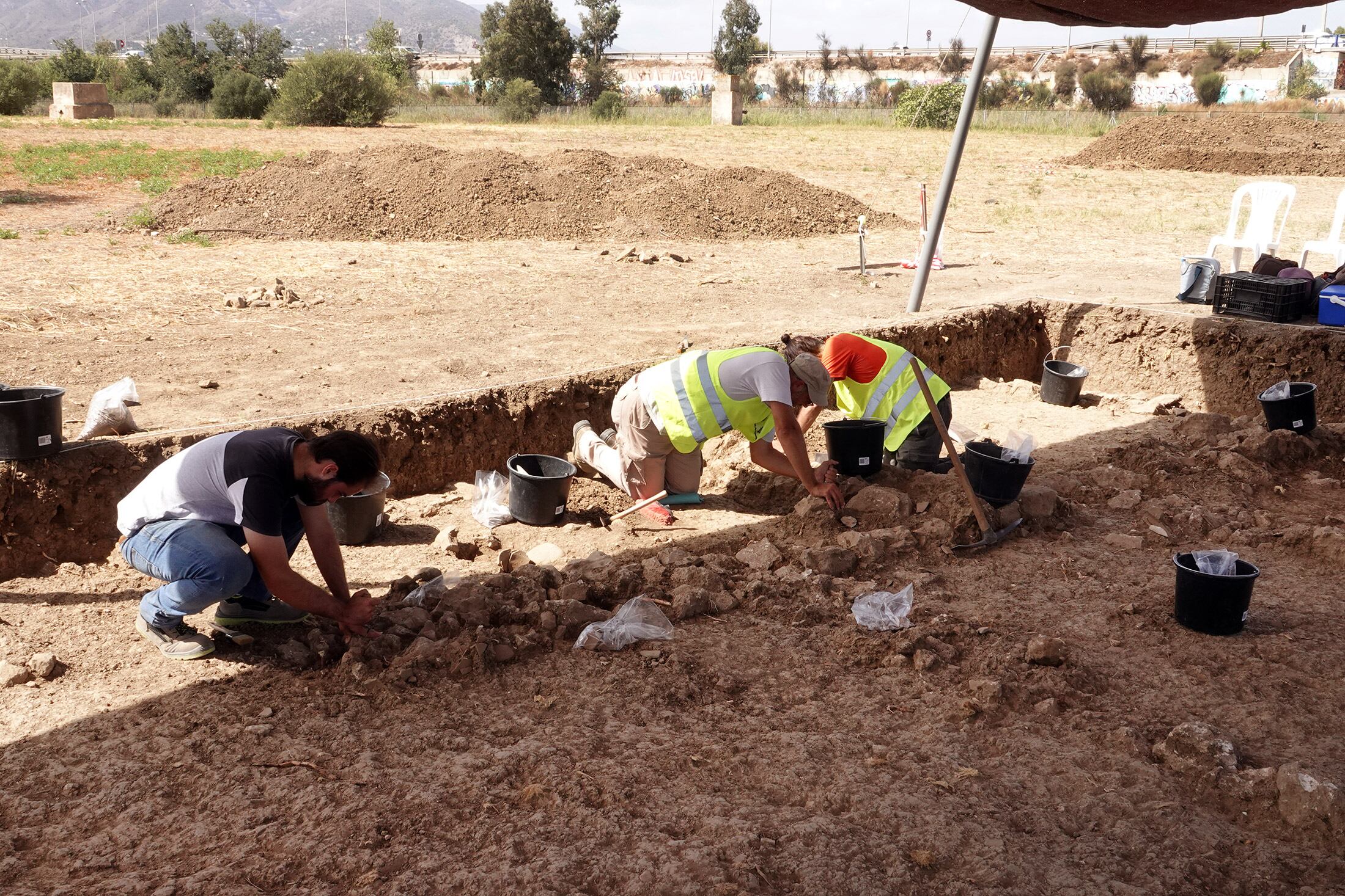 Excavaciones en el Cerro del Villar