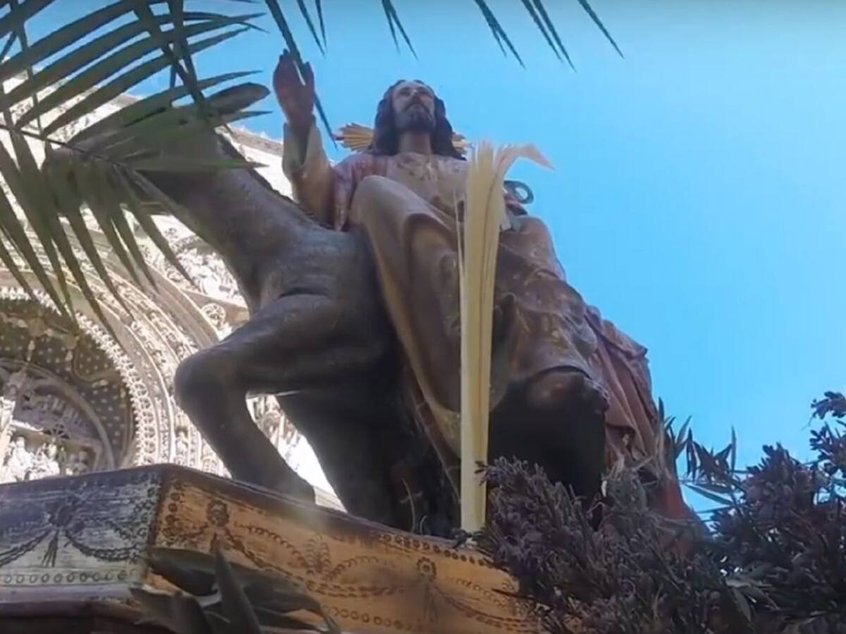 Un Domingo de Borriquilla virtual