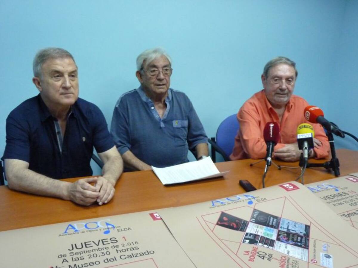 ADOC presenta el DVD recordatorio de los 40 años de ópera en Elda