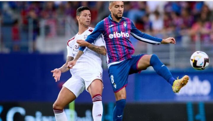 Partido disputado este domingo entre Albacete y Eibar