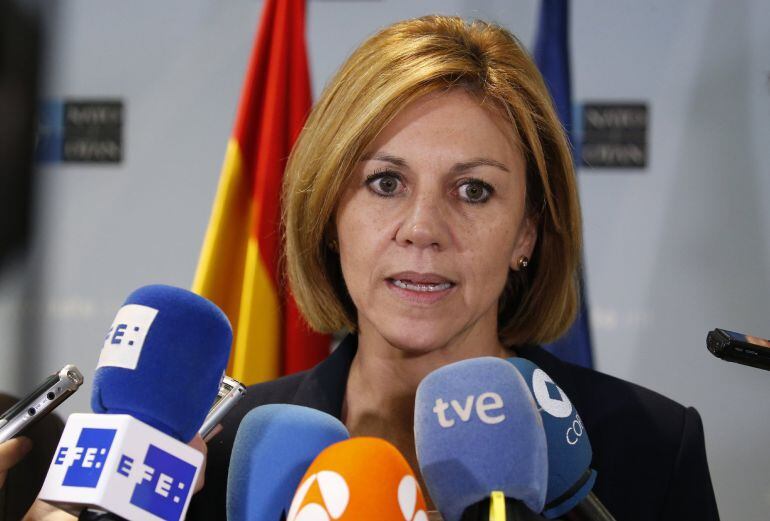 La ministra de Defensa María Dolores de Cospedal.