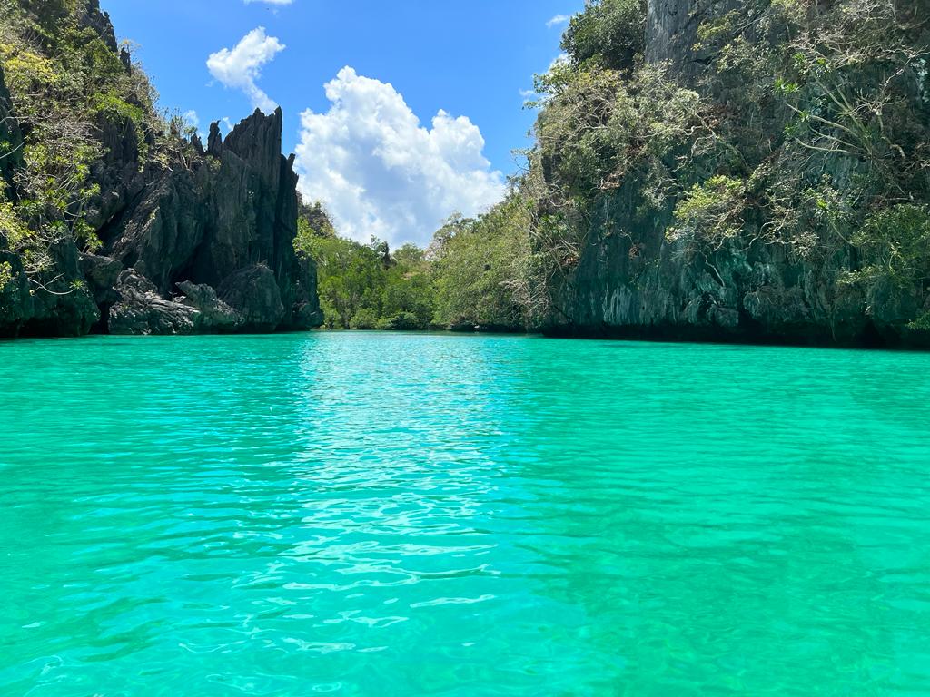 Paisaje de la Isla de Palawan en Filipinas