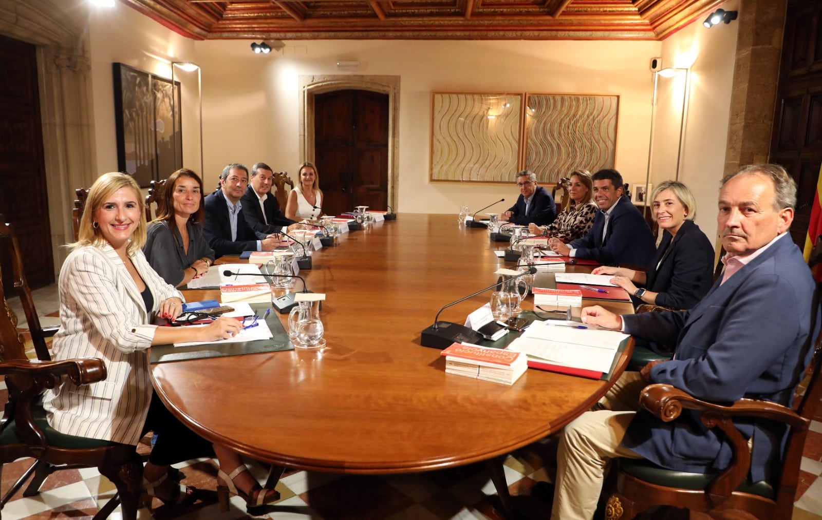 Foto de archivo de una reunión extraordinaria del Pleno del Consell