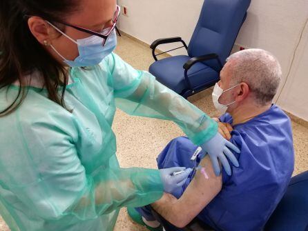 Vacunación también para sanitarios jiennenses