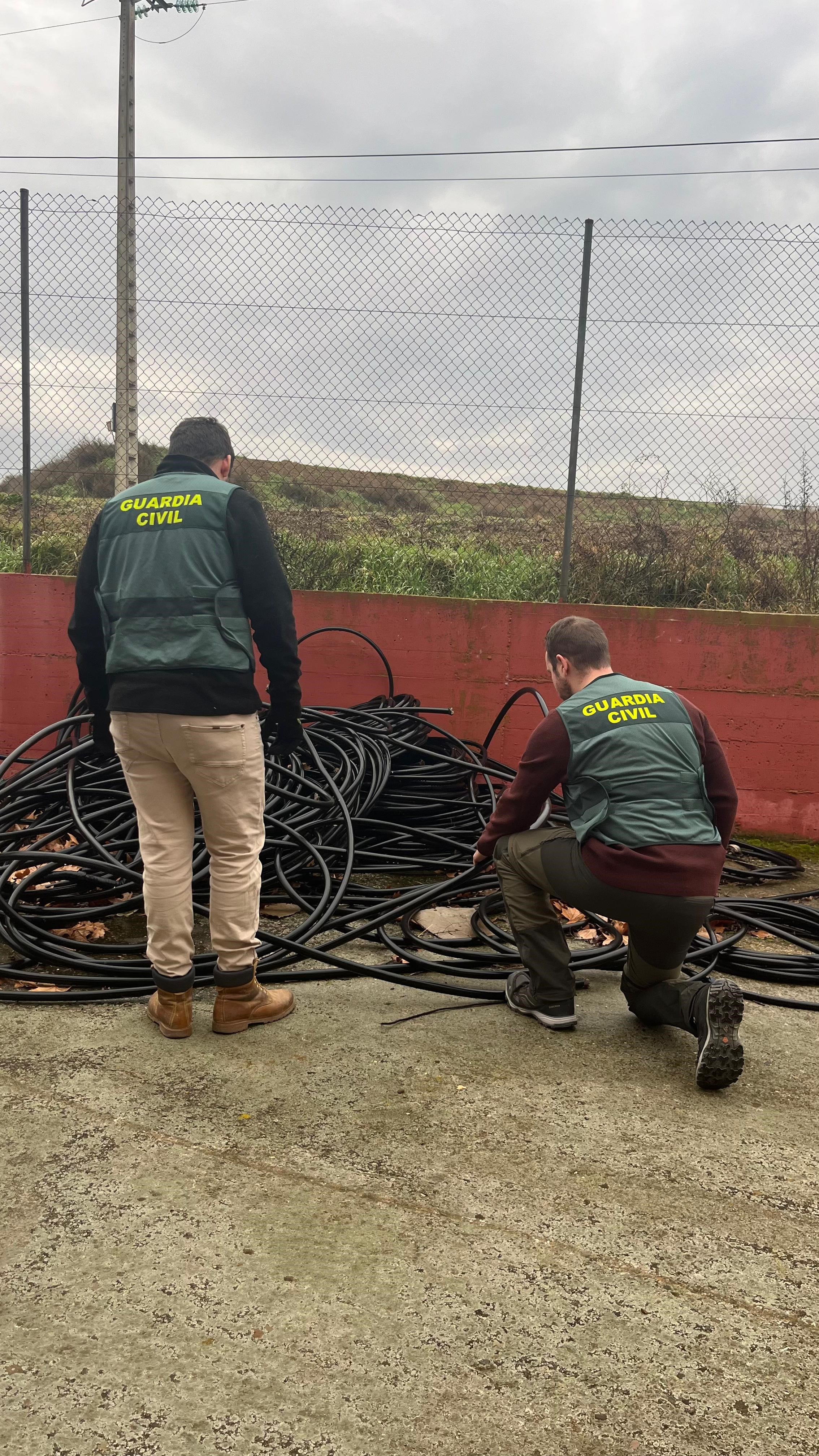 Parte del material incautado. Foto: Guardia Civil