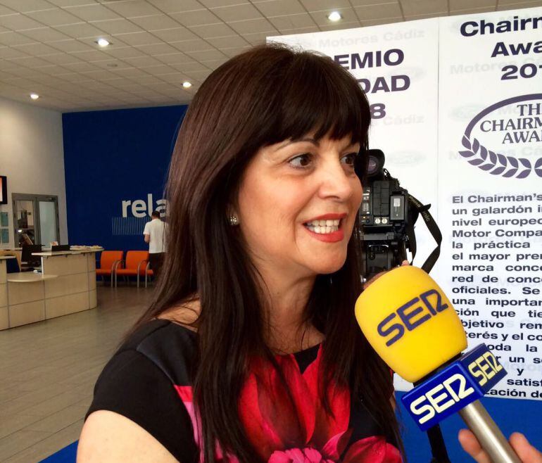 Paqui Montero, directora comercial de Motores Cádiz