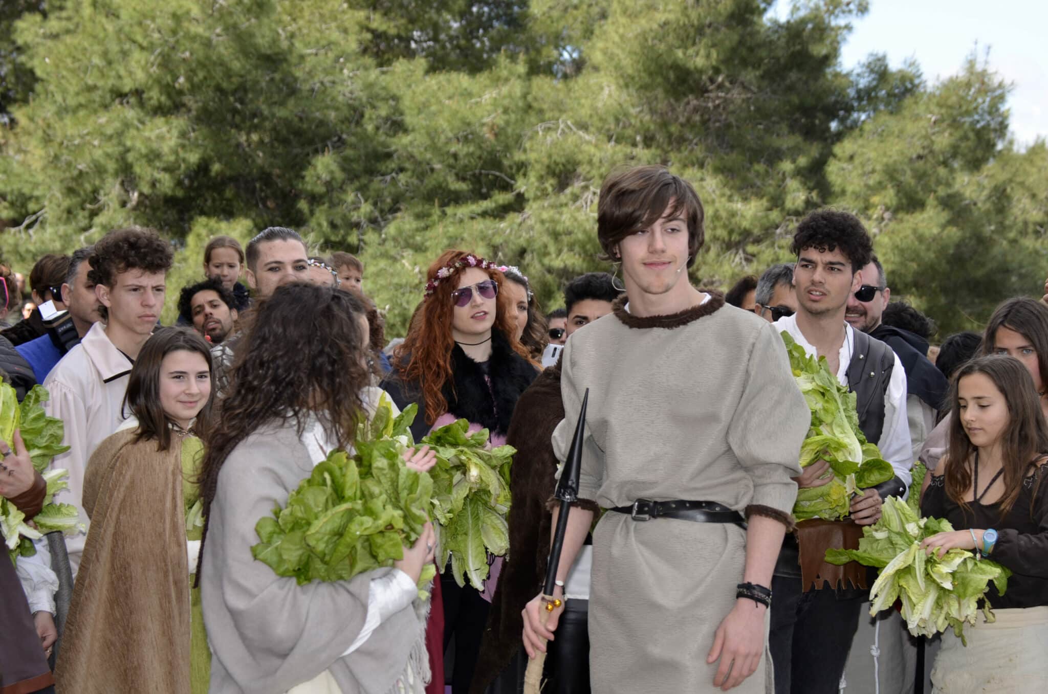 Batalla de las lechugas. Villena