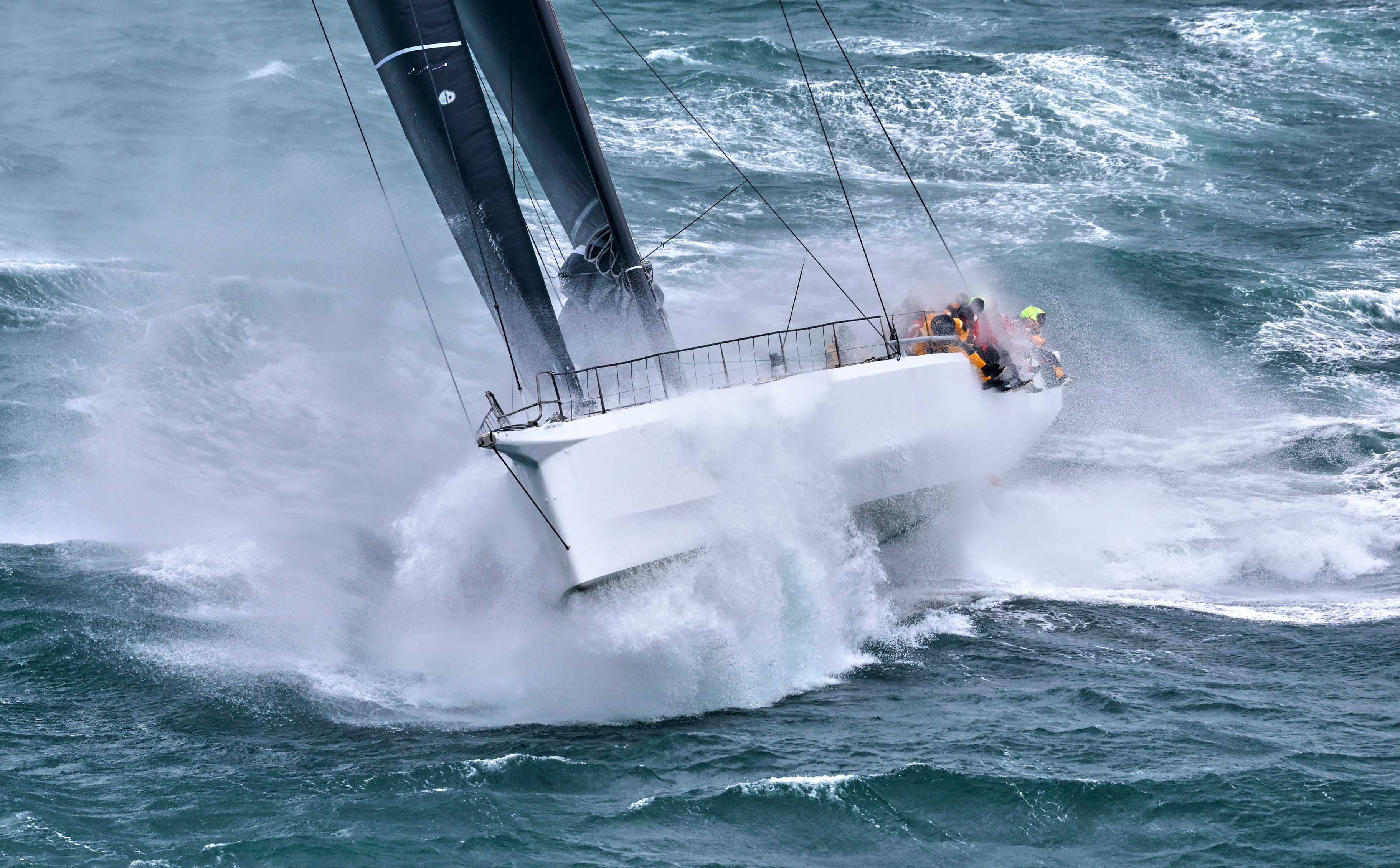 LUCKY, Skipper: Bryon Ehrhart, Class: IRC Super Zero, Sail No: USA2872, LOA: 27, Design: 27m Canting Keel, County/State: USA