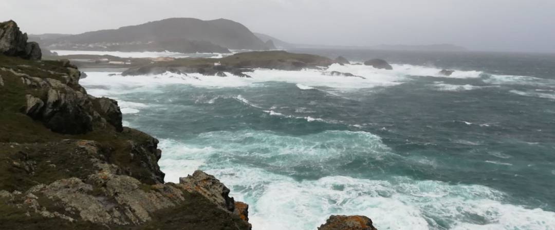 Viento y oleaje en Valdoviño