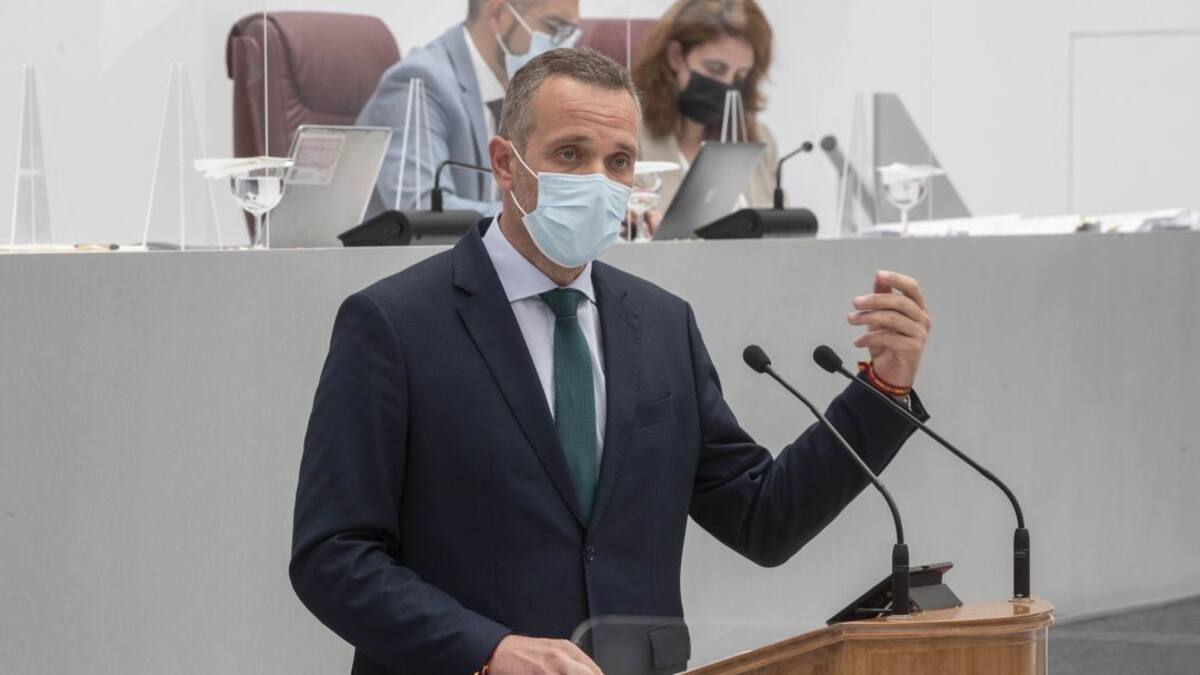 Joaquín Segado: "El estado de la Región es bueno. El del PSOE, lamentable"