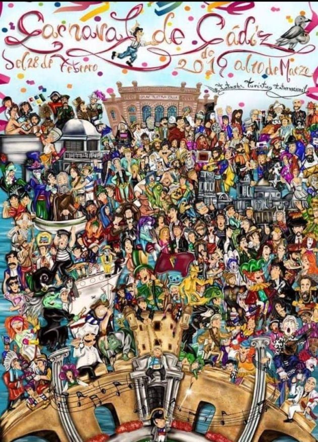 Cartel Carnaval de Cádiz 2019