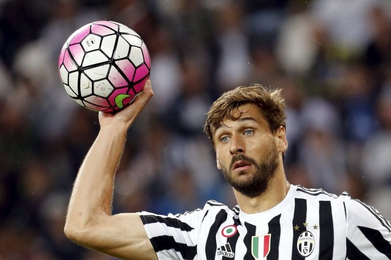 Fernando Llorente, durante un partido con la Juventus