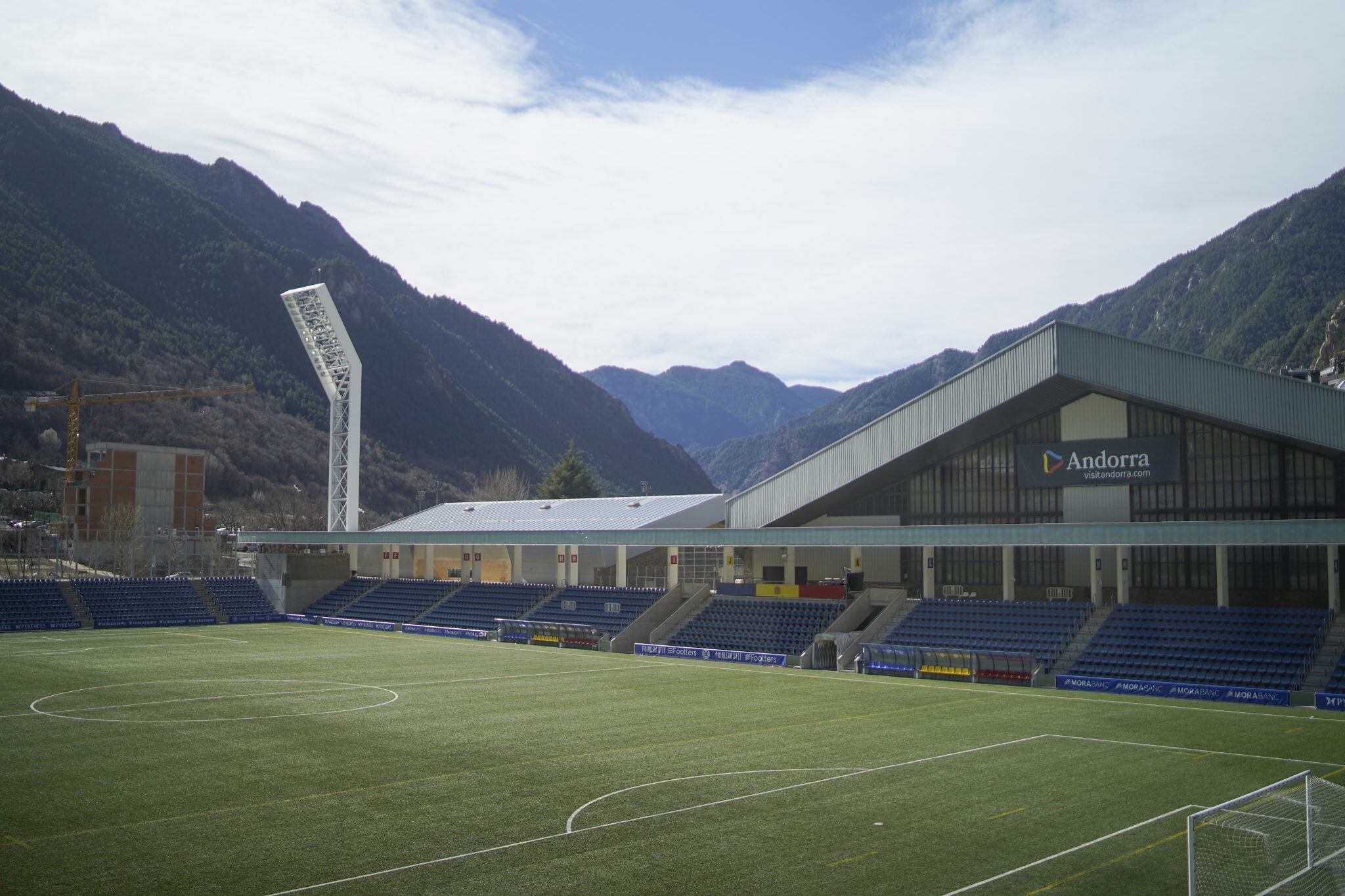 Les obres d'adequació de l'Estadi Nacional comencen aquest divendres