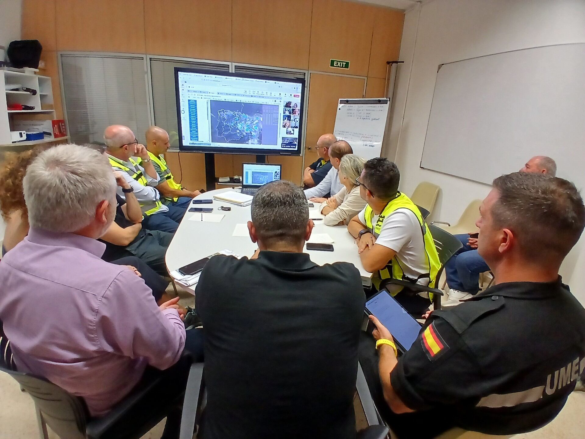 Imagen de la reunión del CECOCPI