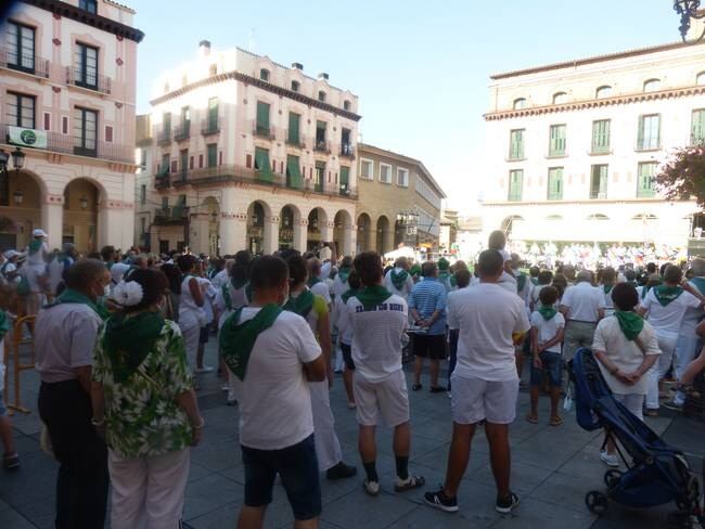 Gran participación en los actos festivos