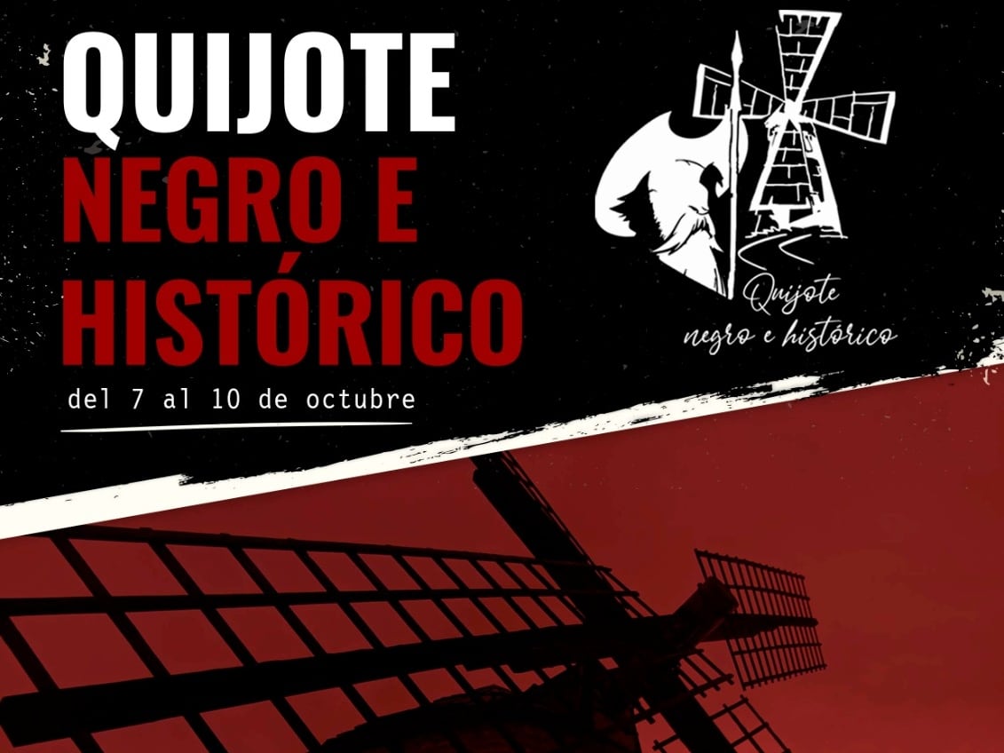 Cartel de &#039;Quijote negro e histórico&#039;