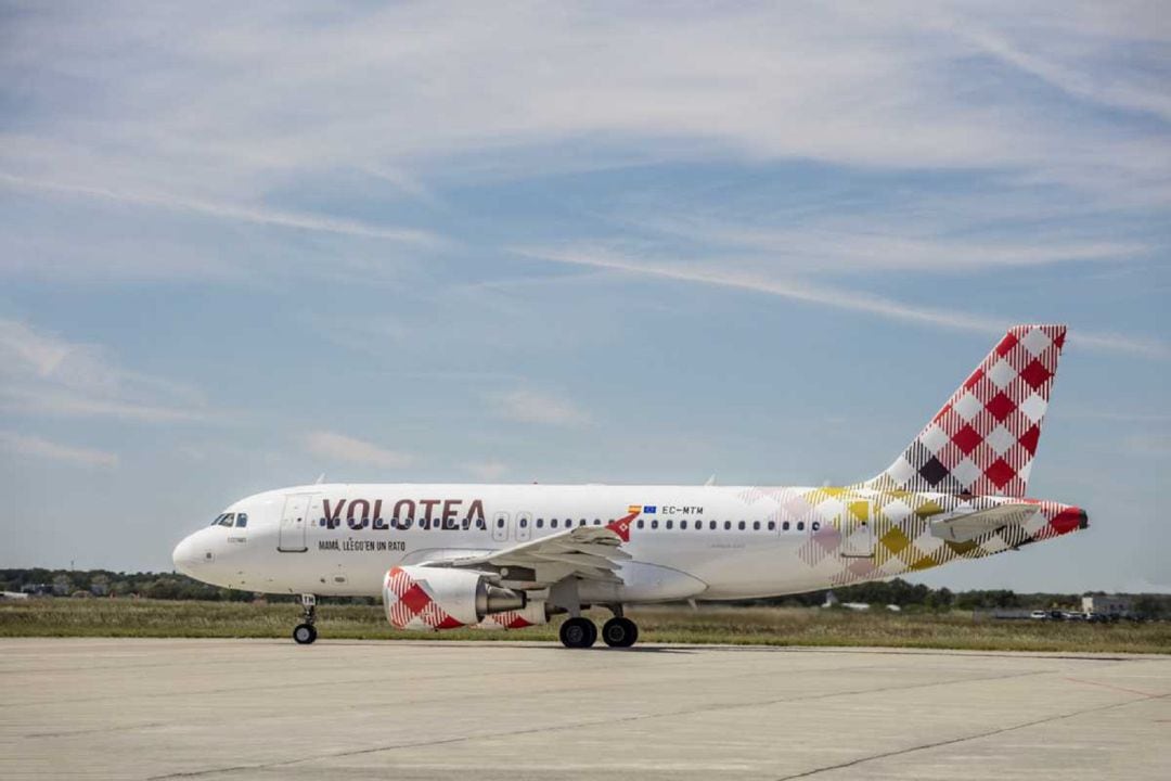 Un avión de Volotea.