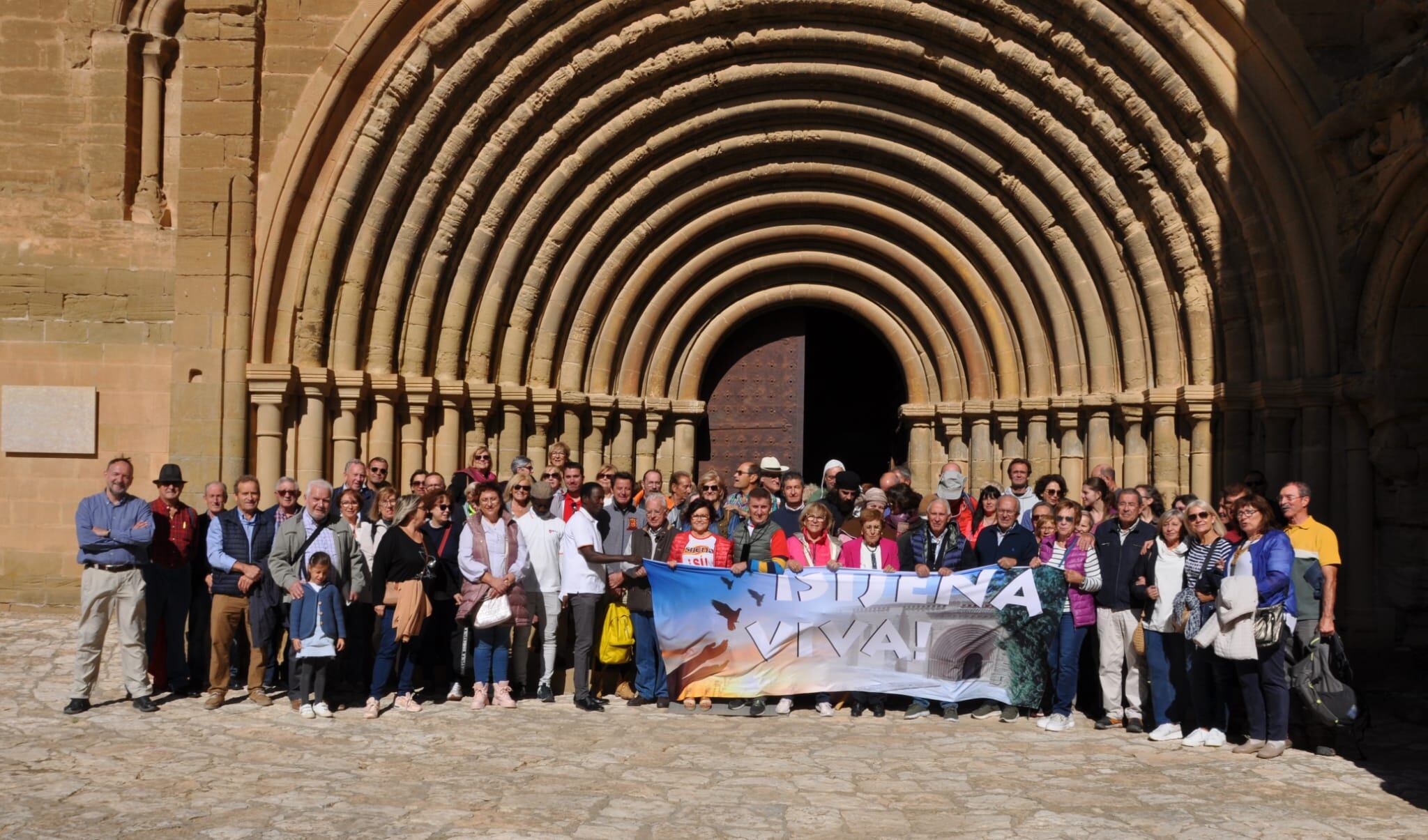 Participantes en la jornada Sijena Viva