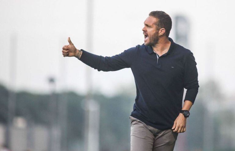 Luis García Tevenet, entrenador del Hércules CF 