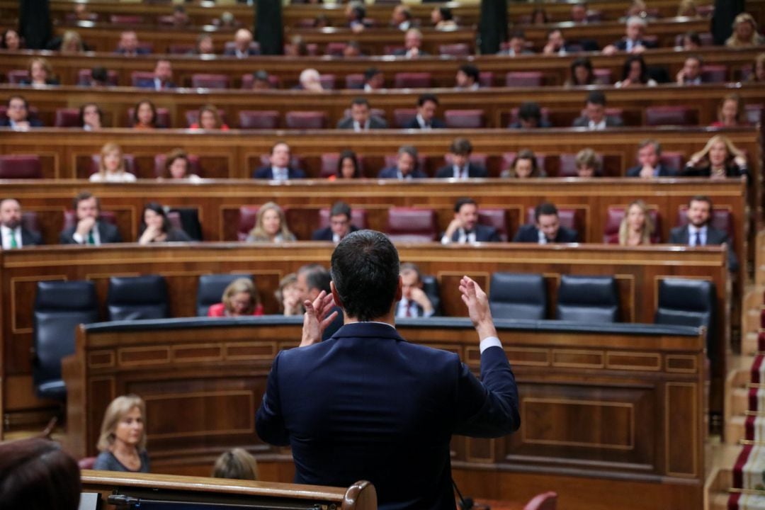 El presidente del Gobierno en funciones, Pedro Sánchez.