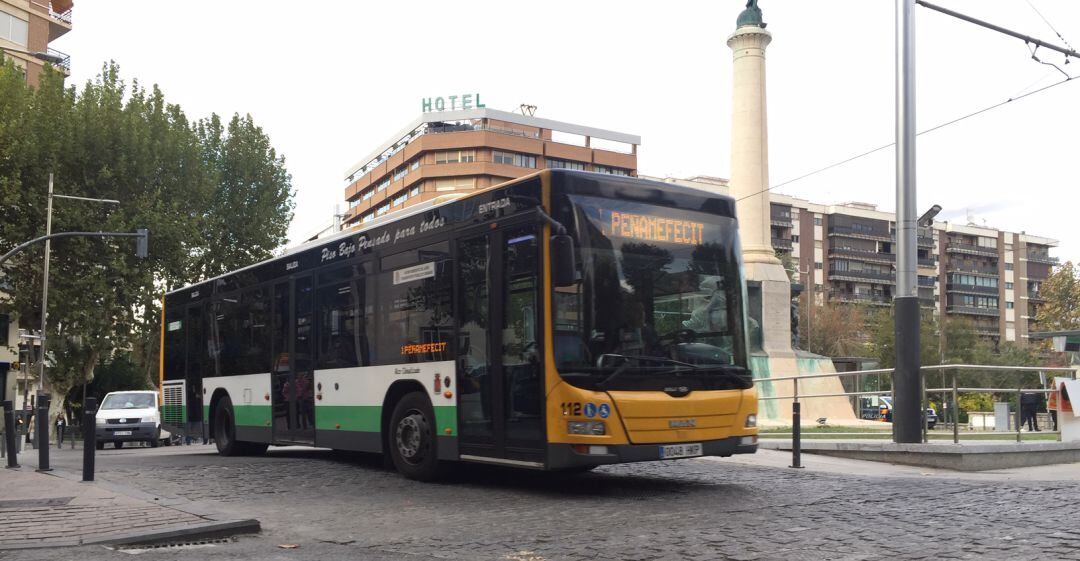 Tan solo unos días ha funcionado el autobús lanzadera