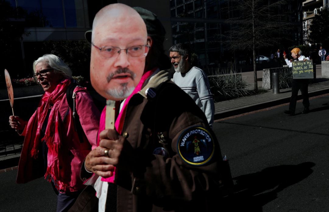 Protestas en EEUU por la muerte de Jamal Khashoggi