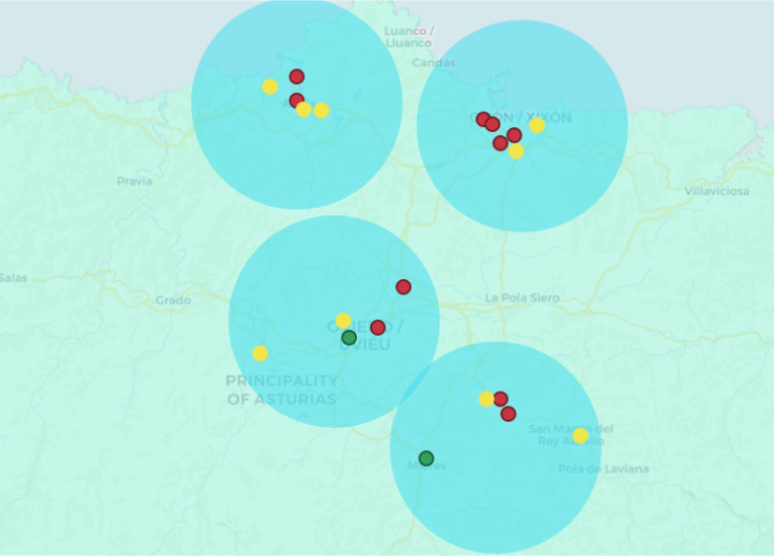 Los datos de la red de vigilancia de la calidad del aire muestran una elevada polución