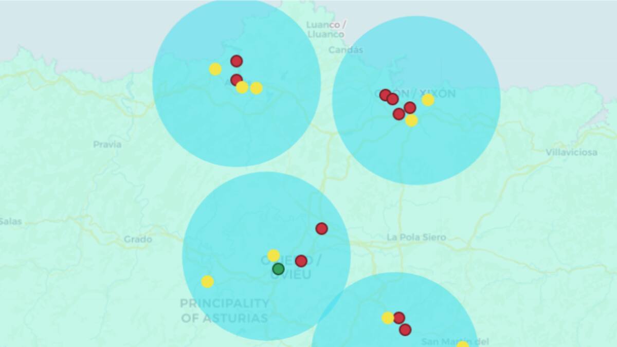 La polución obliga al Principado a activar el protocolo de contaminación para el área de Oviedo