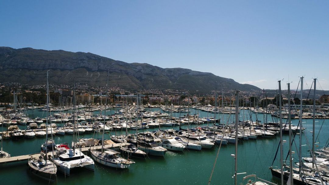 El puerto deportivo y turístico Marina de Dénia.