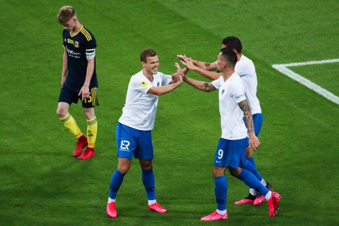 Imágen del encuentro entre Sochi y Rostov