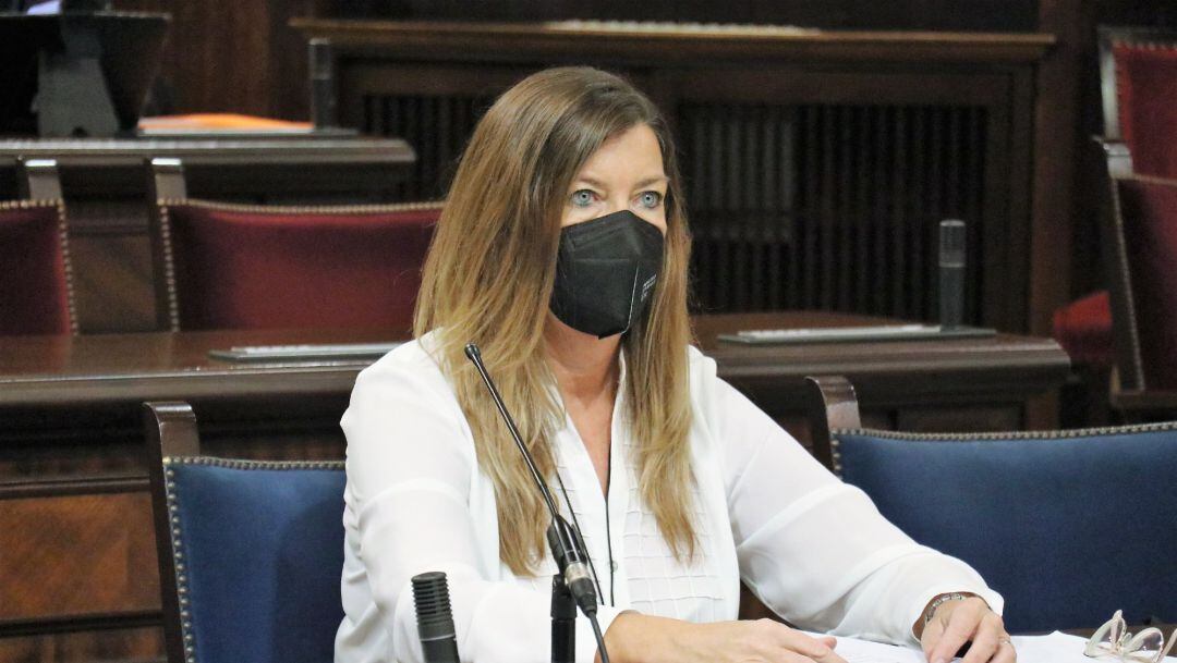 La consellera de Salud, Patricia Gómez, en la comparecencia en el 