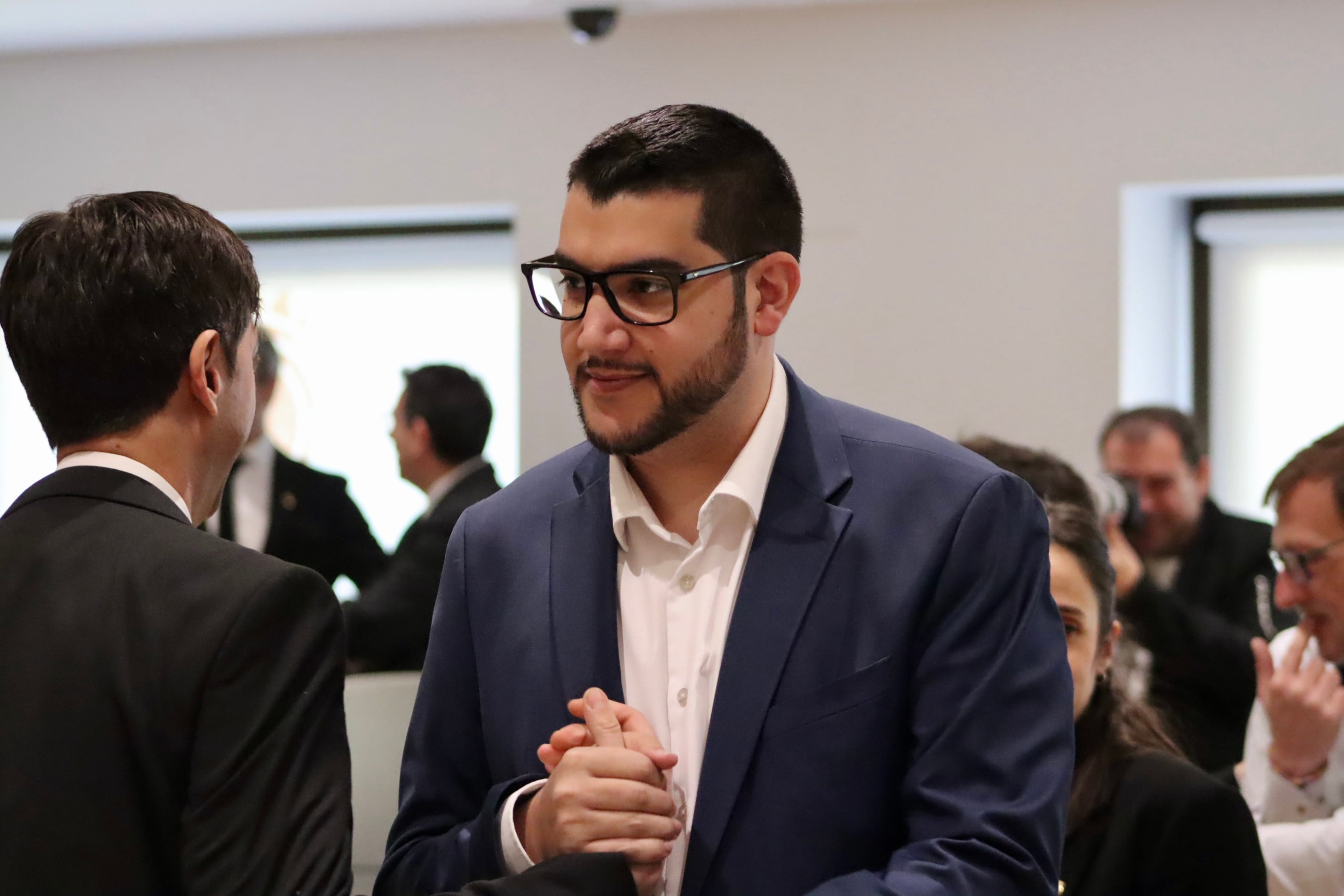 El conseller general del PS, Pere Baró