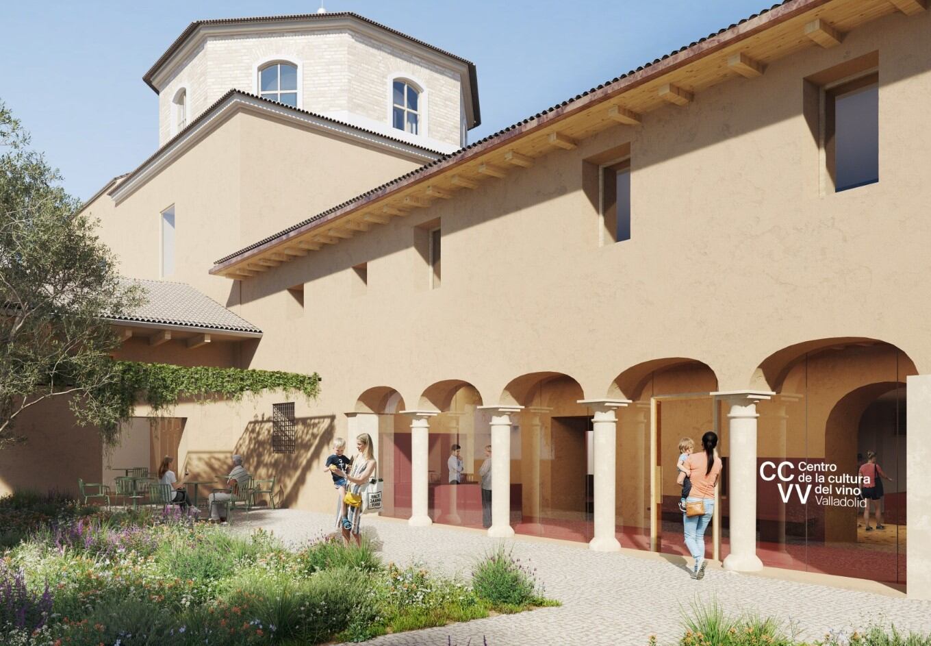 Proyecto de "Las Catalinas" simulación ofrecida por el Ayuntamiento de Valladolid