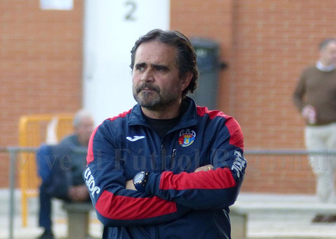 Esteban Cana durante un partido de la UE Tavernes