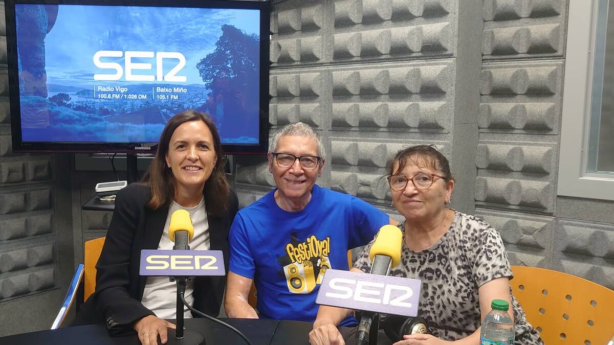 Entrevista a Lourdes Pedrido, Gustavo Suasnábar y Cristina Pino del proyecto artístico 'Arte nas Fiestras' junto a Helena de Vigo desde los Muros