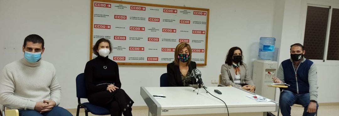 Momento de la rueda de prensa