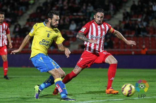Guzmán a punt de marcar. Foto: LFP