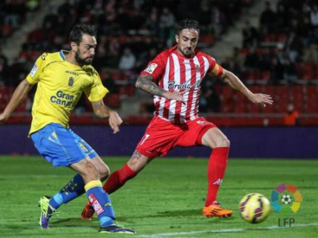 Guzmán a punt de marcar. Foto: LFP